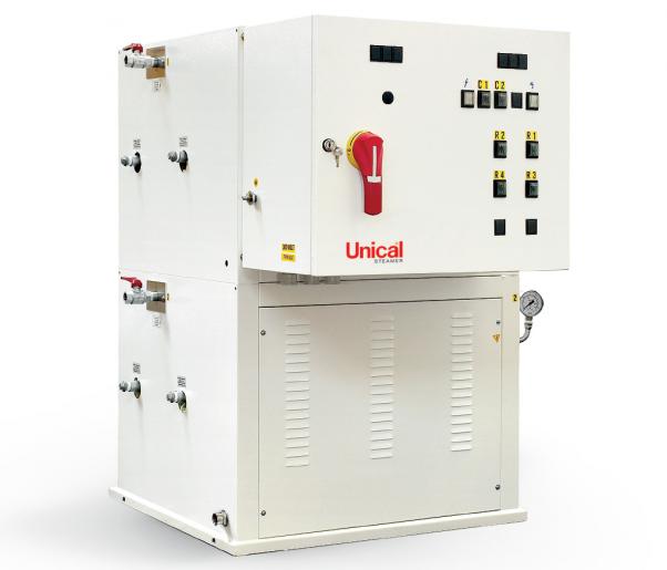 Электрические парогенераторы Unical EL 7 – паропроизводительность 20 - 250 кг/ч