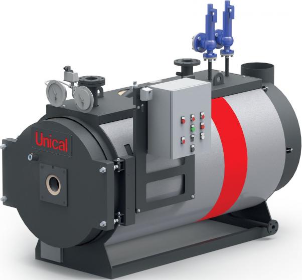 Котлы на перегретой воде Unical SŨHR мощность 40-2900 кВт