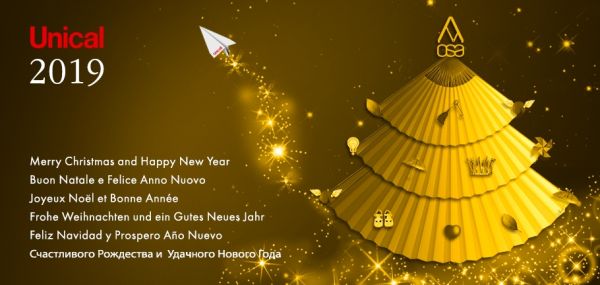 Поздравление с Новым 2019 Годом и Рождеством от Unical AG